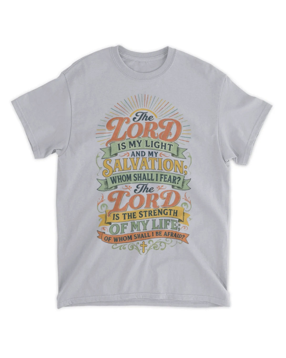 Psalm 27:1 t-shirt v1